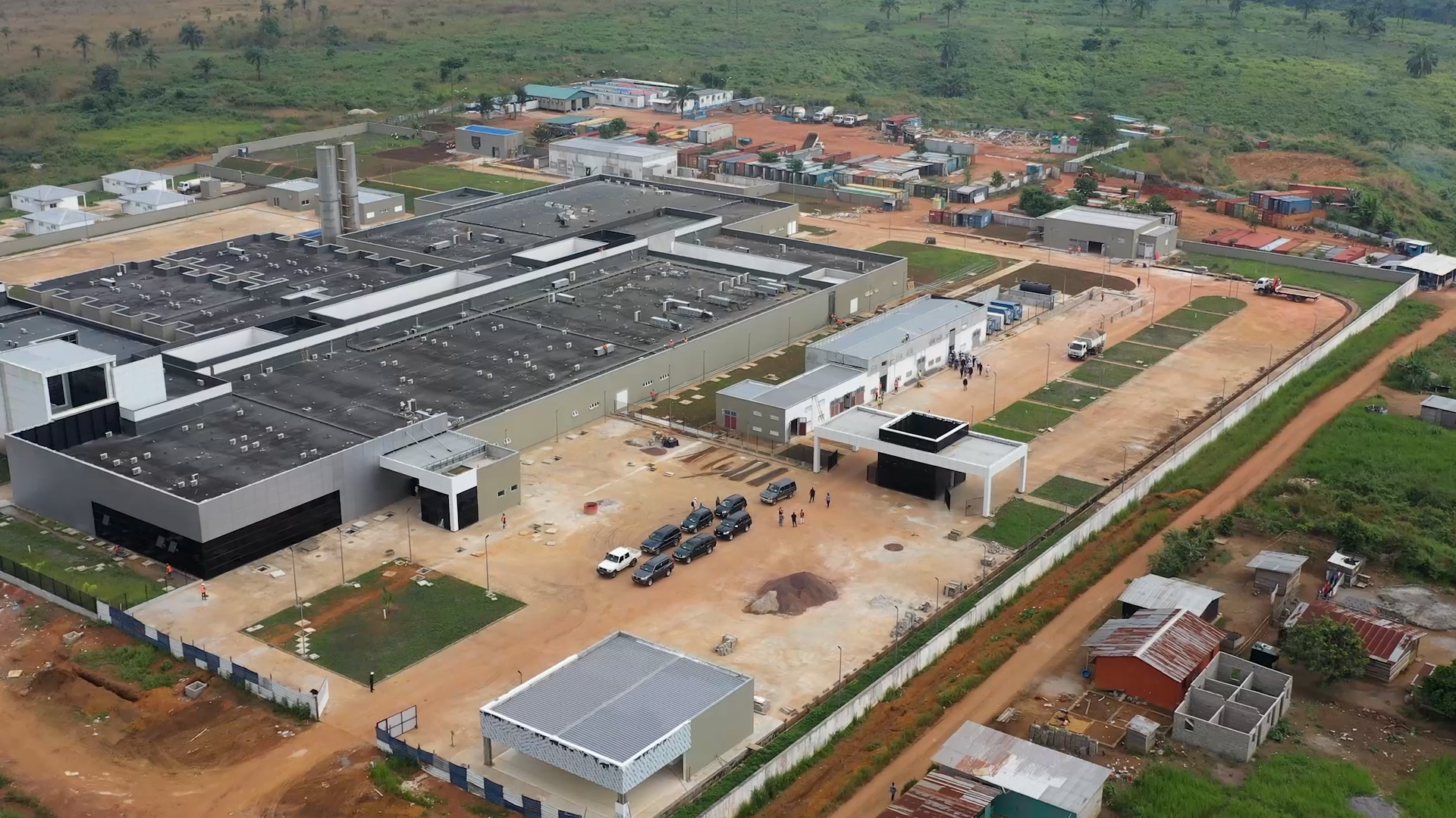 HÔPITAL GÉNÉRAL DE SIBITI EN CONSTRUCTION