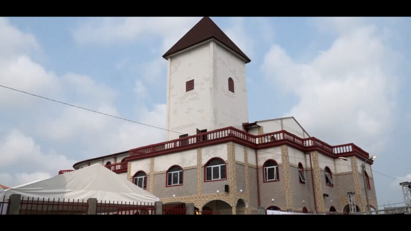 UNE CHAPELLE CATHOLIQUE À MVOUMVOU