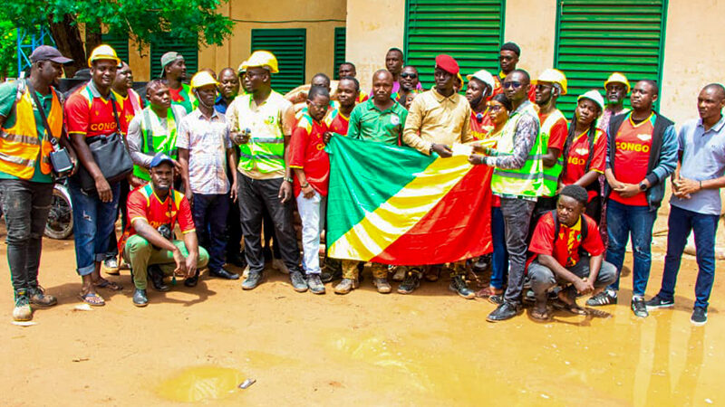 CELEBRATION DU 15 AOUT PAR DES JEUNES CONGOLAIS RESIDANT AU BURKINA FASO.