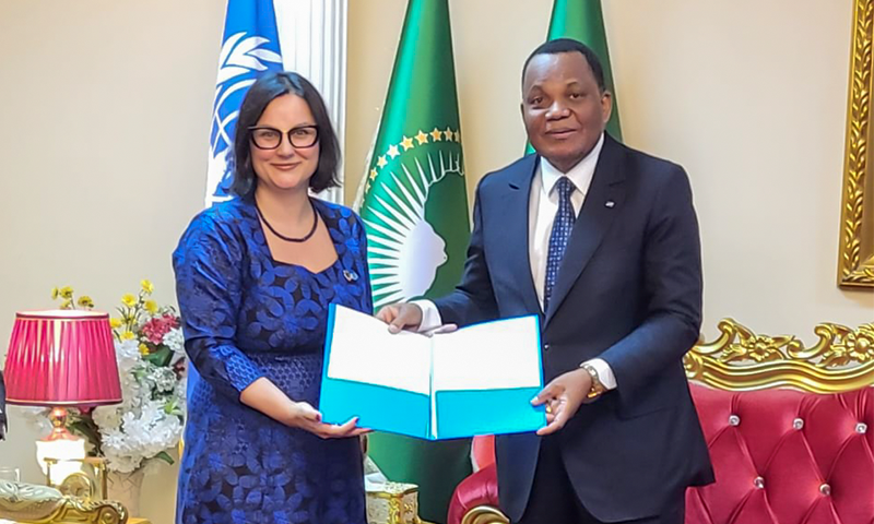 UNE NOUVELLE REPRESENTANTE A L’UNICEF