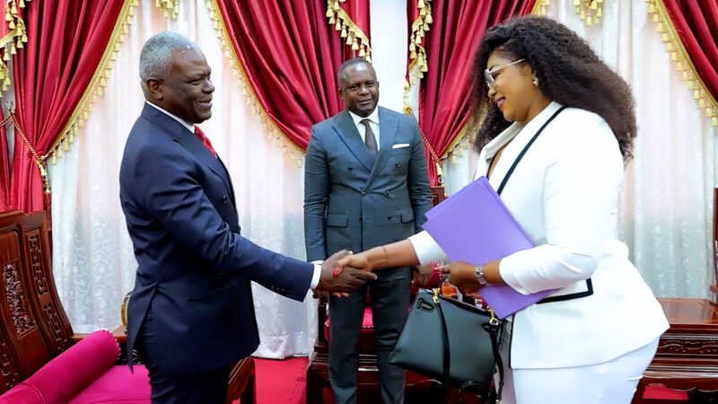 COLLINET MAKOSSO, LE PARRAIN DU FHIC À POINTE-NOIRE