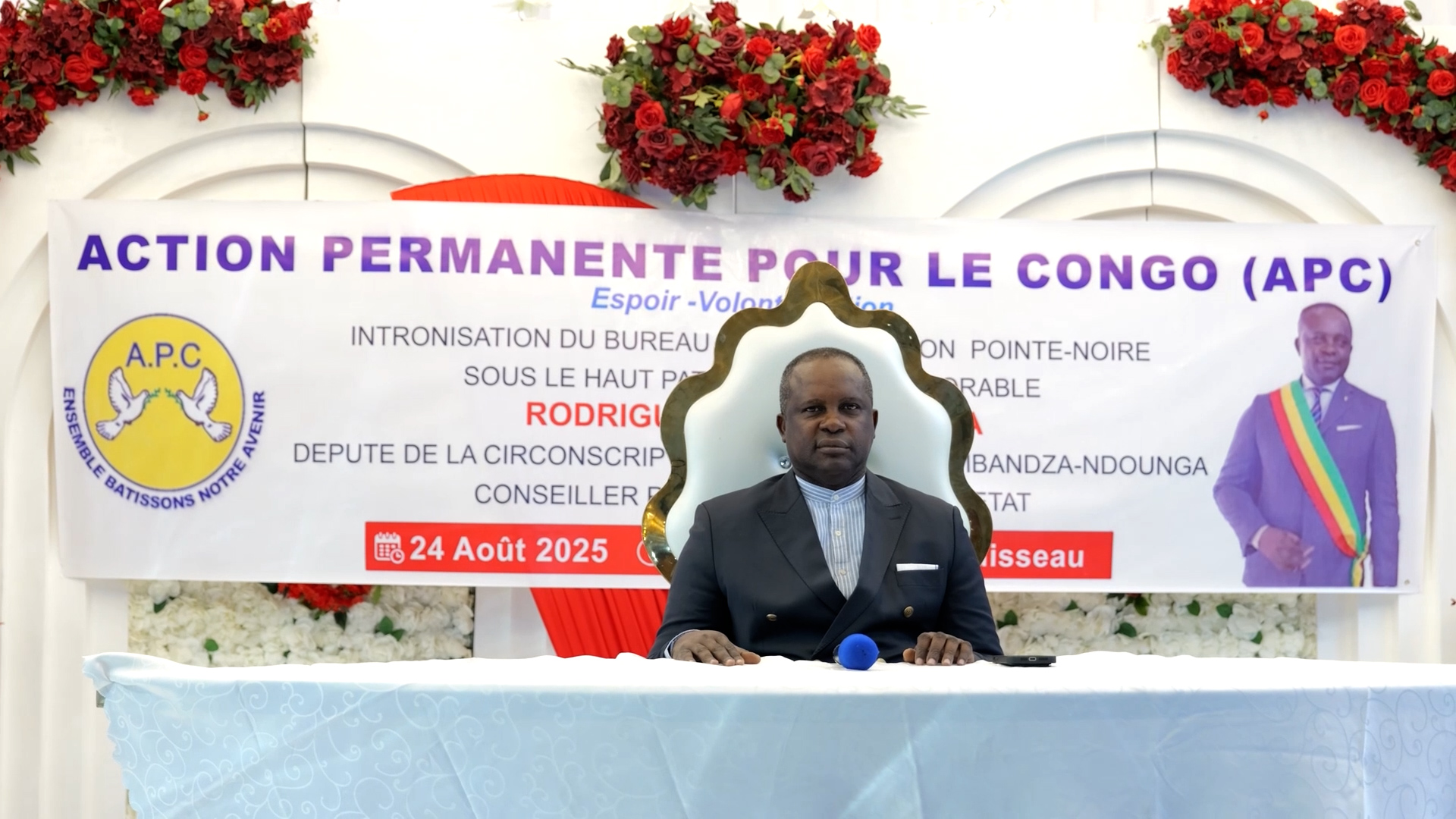 L&rsquo;APC S&rsquo;INSTALLE À POINTE-NOIRE