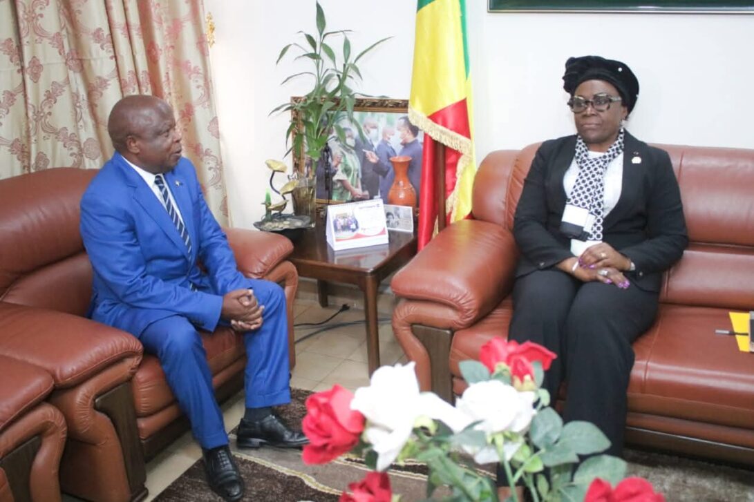 LE DEPUTE NGATSELE PRESENTE LE SINISTRE DE MBON AU GOUVERNEMENT