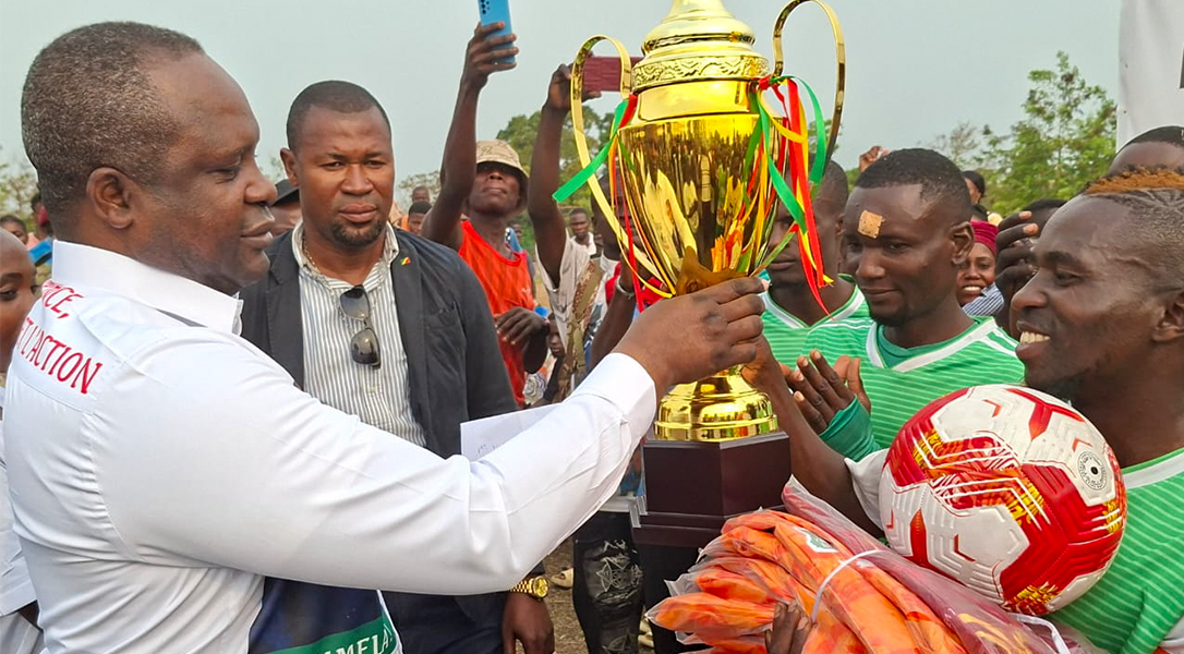 LA SEMAINE DE MBANDZA NDOUNGA S&rsquo;EST ACHEVEE PAR DES FINALES SPORTIVES