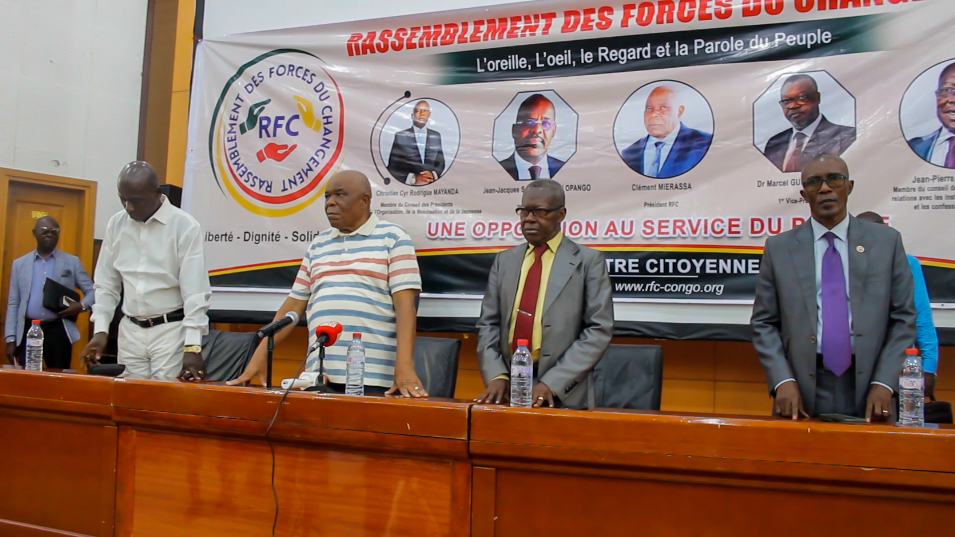 LES FORCES DU CHANGEMENT EN RÉUNION A BRAZZAVILLE