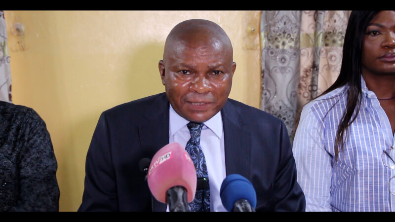 NTUMI NE SERA PAS CANDIDAT