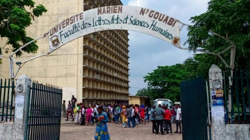 SITUATION A L’UNIVERSITE MARIEN NGOUABI
