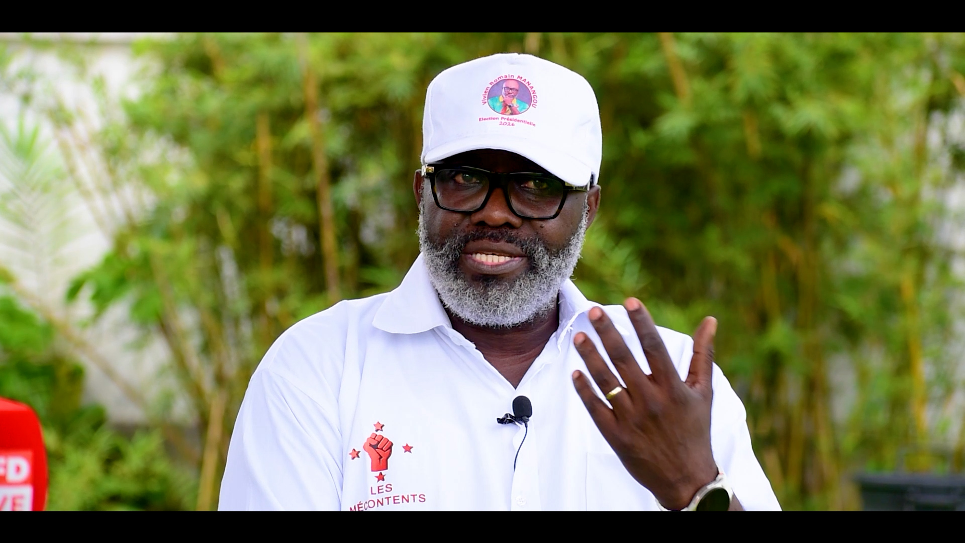 VIVIEN MANANGOU SUR SON PROJET DE SOCIÉTÉ