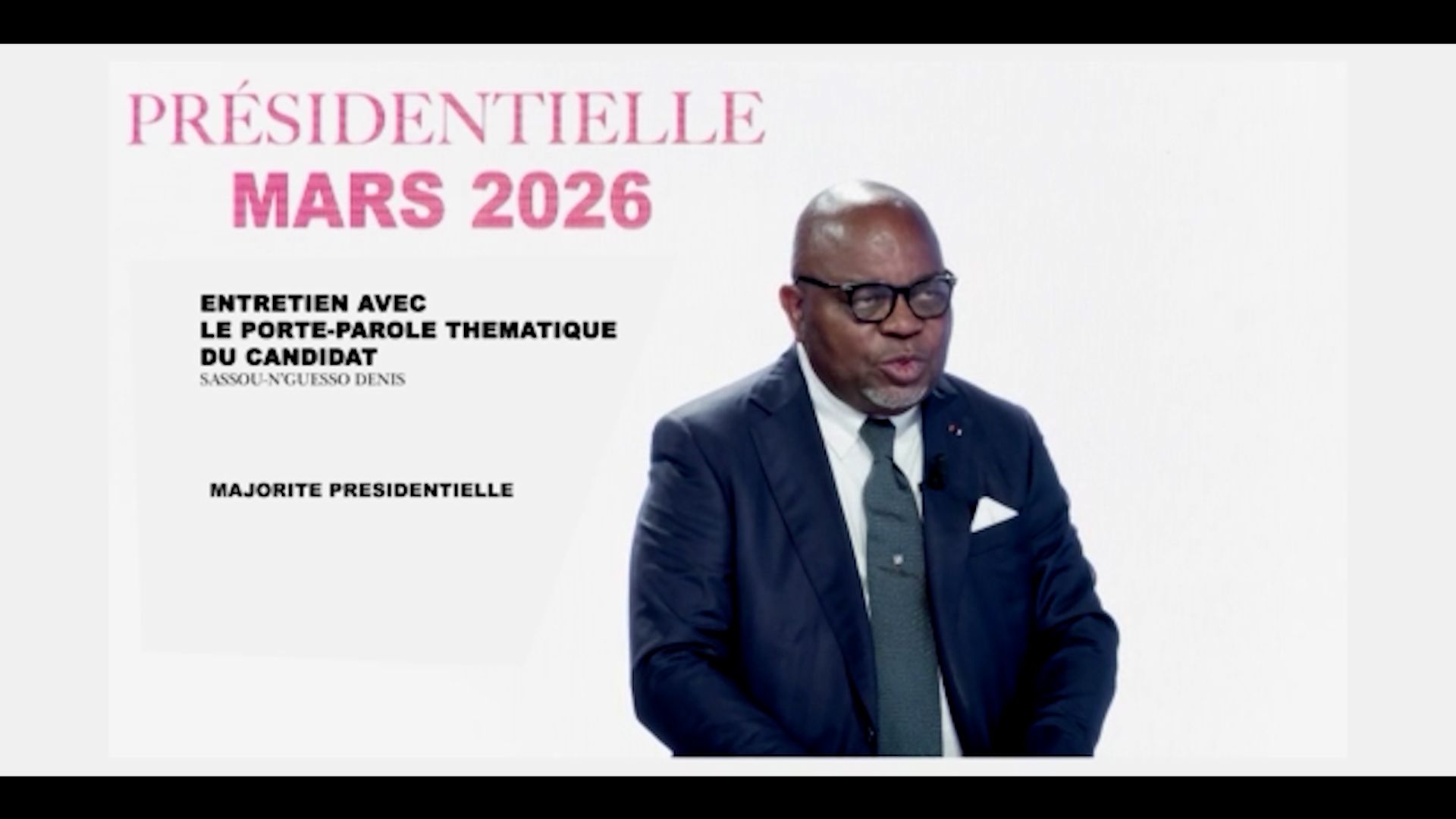 LE PROJET DE SOCIÉTÉ DE SASSOU NGUESSO