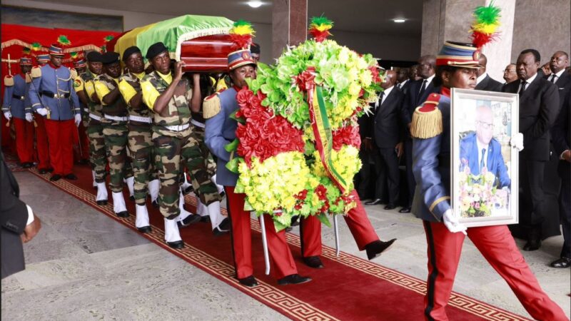 LES ADIEUX A PHILIPPE MVOUO