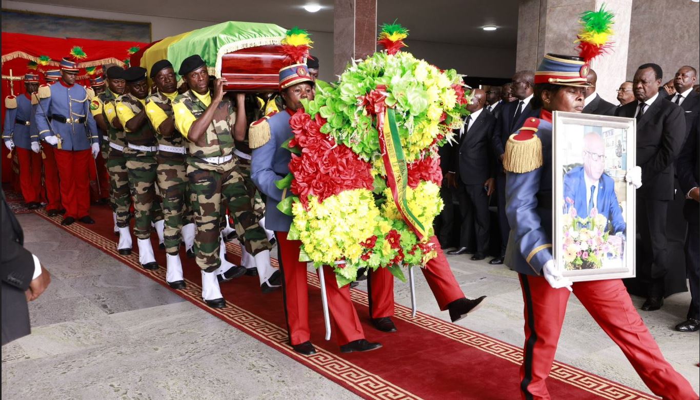 LES ADIEUX A PHILIPPE MVOUO