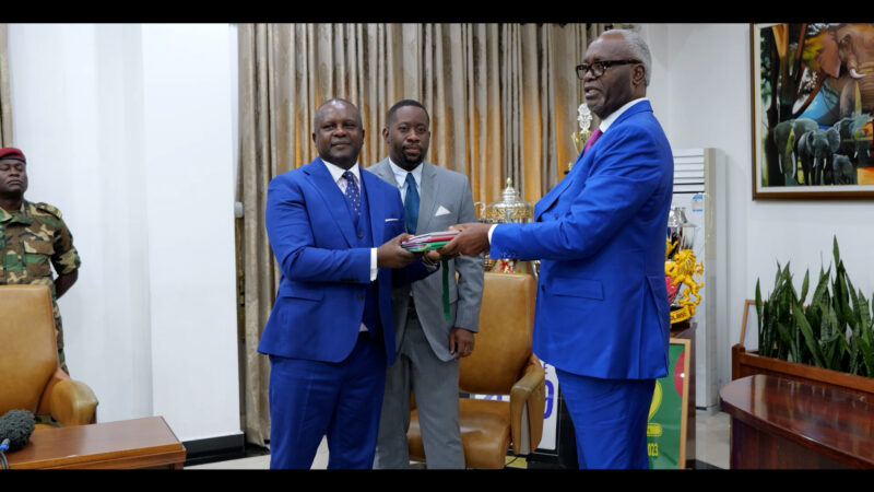 LE MINISTRE MALANDA SAMBA PREND SES FONCTION