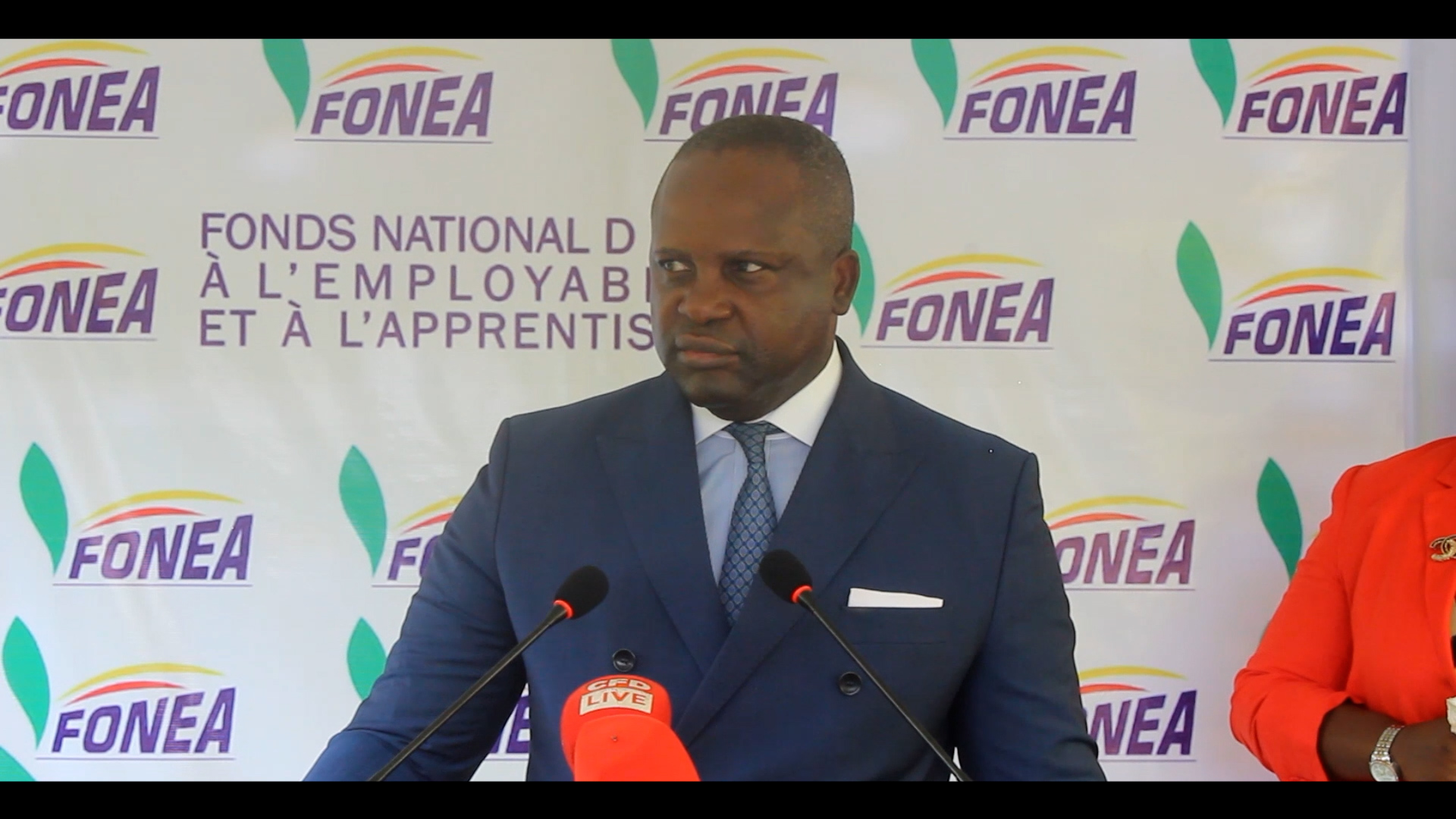 LE MINISTRE MALANDA SAMBA AU FONEA ET LA DGFQ