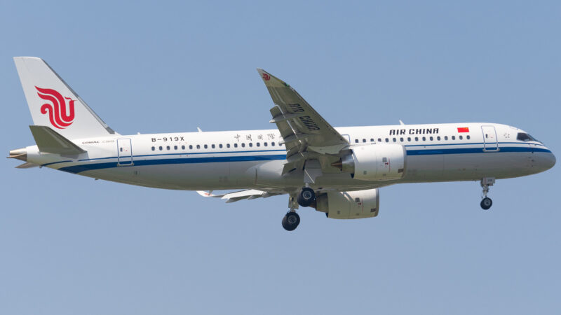 LE C919 CHINOIS REALISE SON PREMIER VOL COMMERCIAL INTERNATIONAL