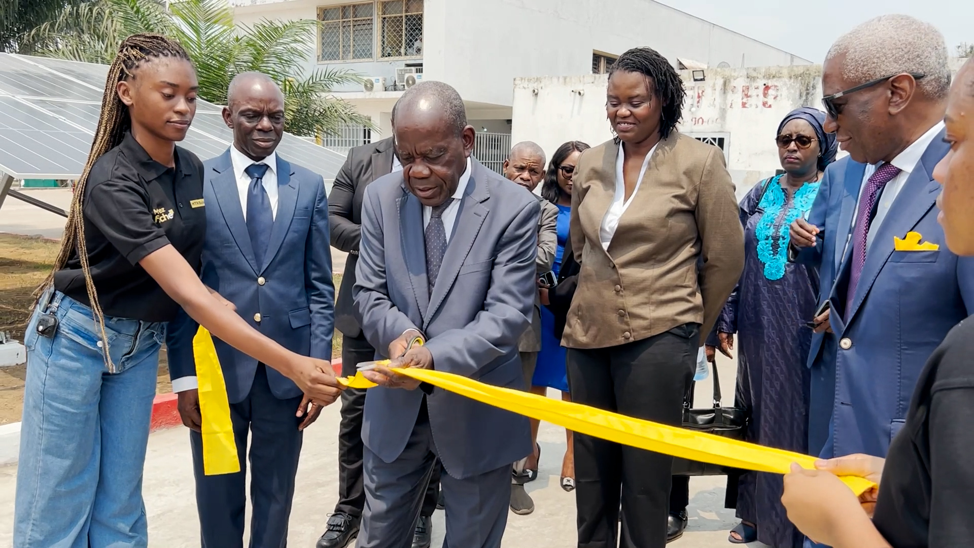 MTN APPORTE DE L&rsquo;ENERGIE A L&rsquo;HOPITAL DE MAKELEKELE